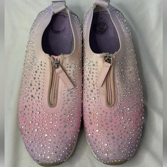 Kenneth Cole Reaction Cameron Zip Jewel Jogger Rainbow 7753 Size 9 - Picture 2 of 7